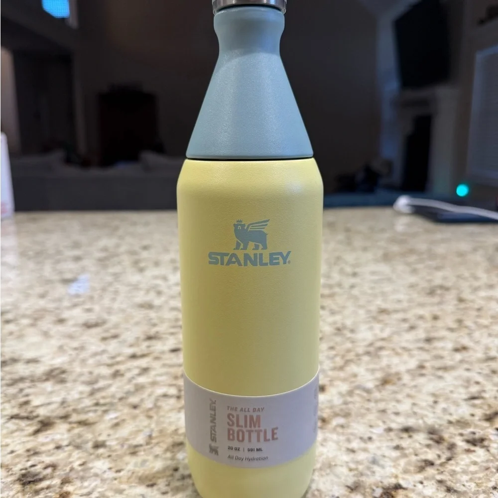 Stanley Yellow Slim Bottle